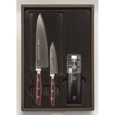 Yaxell Super Gou -  knivst - 3 dele