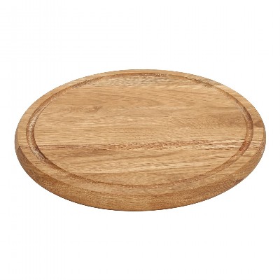 Rundt sk�rebr�t i egetr� med saftrille - 30 cm